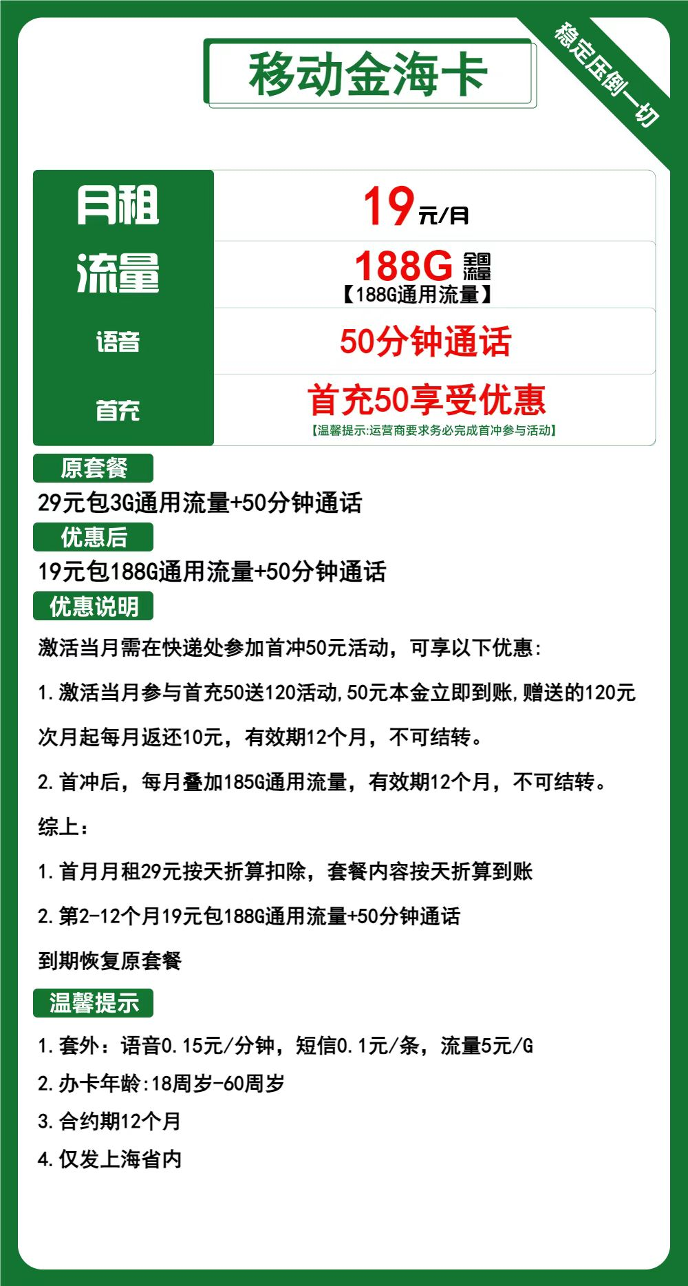 2024年11月最新移动流量卡套餐推荐：超值19元月租，畅享80G/188G/275G大流量及精选3AAA靓号！