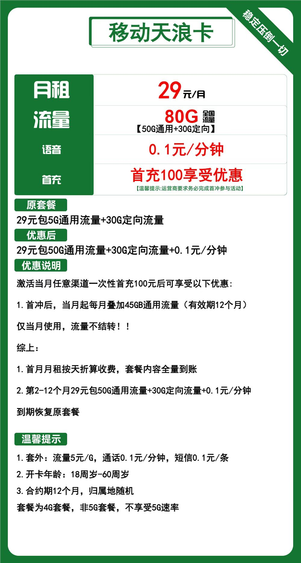 2024年11月最新移动流量卡套餐推荐：超值19元月租，畅享80G/188G/275G大流量及精选3AAA靓号！