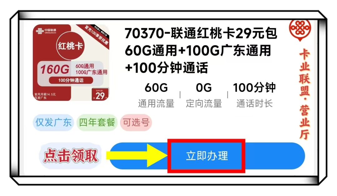 2024年11月联通流量卡终极指南：19元、29元与495G大流量套餐全面对比推荐！