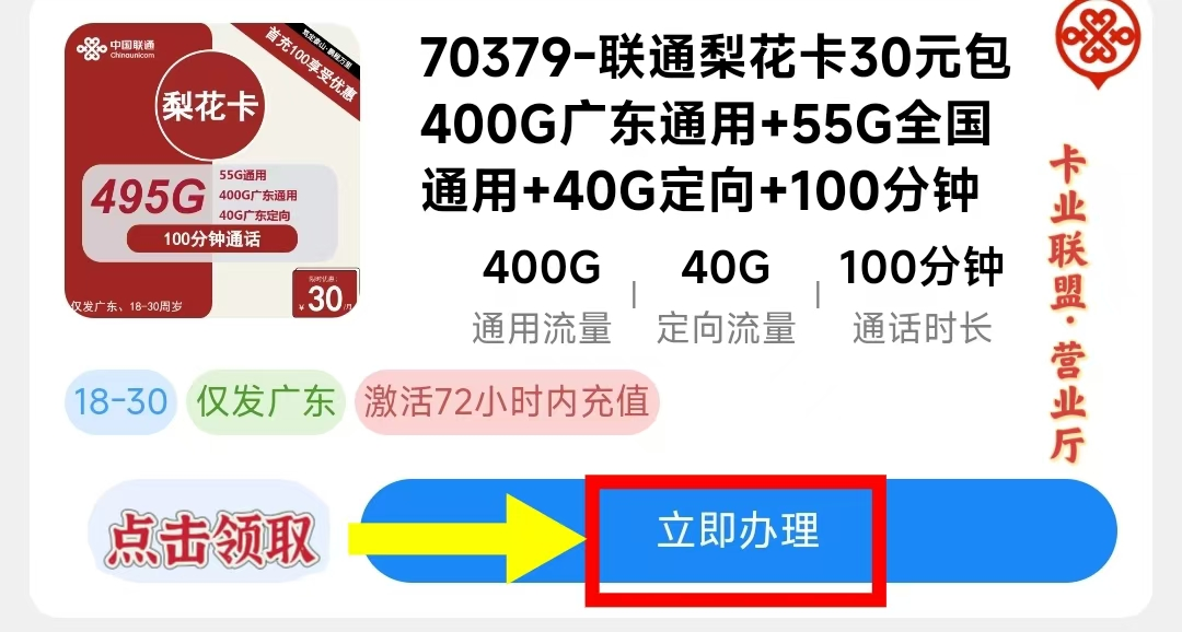 2024年11月联通流量卡终极指南：19元、29元与495G大流量套餐全面对比推荐！